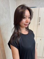 キイ ギンザ(k.e.y GINZA)&nbsp;グレージュ/透明感カラー/ロングレイヤー/銀座