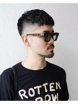 パプレ(PAPRE) メンズ×クロップ×ピンパーマ