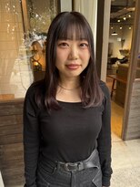 リチェッタ(Ricetta)&nbsp;ロング　パープルカラー　イルミナカラー