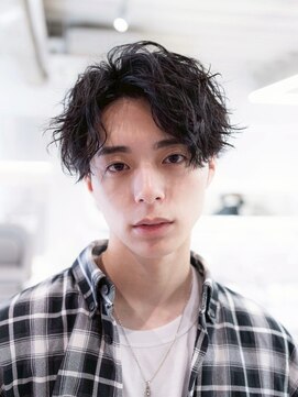 MEN’SHAIR×波巻きツイストスパイラル/シャドウパーマ/メンズ