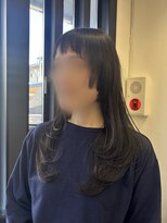 サニーズ(SUNNY'S by CONKS)&nbsp;似合わせデザインカット/姫カット/軽めバング