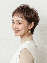 シオミエイチ タイムレス 垂水(shiomi H timeless) 大人セシルカット/ソフトウルフベリショ/カシスブラウン