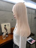 ニーム 栄(nimes)&nbsp;white blonde color