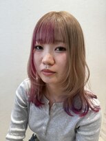 リック(Ric by KENJE)&nbsp;デザインカラー×レイヤーカット