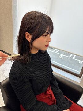 シャルプ(CHALP) 小顔見え韓国風顔まわりレイヤー」