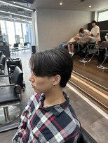 メンズサロンドットリアン(dot. lien)&nbsp;センターパート毛流れパーマニュアンスパーマ【メンズ/町田】