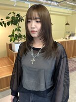 ロジェ(loje)&nbsp;20代30代40代　ミルクブラウン/レイヤーカット