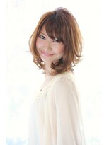 レジュール Rejouir なりたいヘアNo1 ミディアムカール髪質改善/カーキベージュ/50代