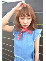 ハナブサ 田上店(HANABUSA)&nbsp;外ハネカジュアルゆるふわミディ【HANABUSA byafloat】