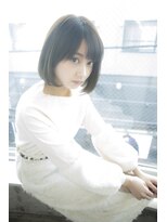 サロンドミルク 原宿(salon de MiLK)&nbsp;【salon de MiLK 原宿】透け感ワンカールボブ