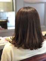 リベルテ(Liberte)&nbsp;厚め毛先のツヤブラウン