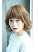 モテカワふんわりスウィートボブ