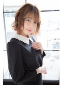 アンジュヘアー大人かわいい軽めボブ