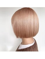 シャンプー 本店(SHAMPOO)&nbsp;ほんのり淡いピンクのハイトーンカラー