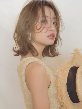 バイオレット 表参道店(Violet) 大人なモテ髪くびれミディアムヘア【Violet表参道】