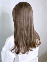 アイティーバイアルバム 八王子店(IT by ALBUM) ライトアッシュロング_かきあげロングマロンベージュ_ba320762