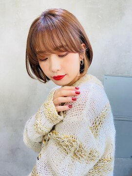 エイミー(Aimee) Aimee 町田　インナーカラー×ミルクティーベージュ