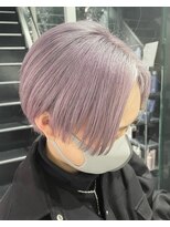 シェリ ヘアデザイン(CHERIE hair design)&nbsp;short × pail lavender .