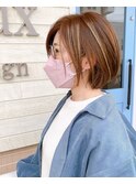 joyeux ハイライトボブ 【山口貴裕】