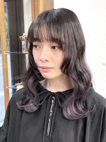 リッカ(RICCA)&nbsp;【インナーカラー】ダークグレージュ×ガーリーピンクシルバー♪