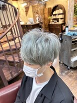 ヘアー クリエイト カルバリ(HAIR CREATE Calbari) ふんわり×ホワイトカラー