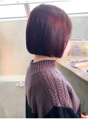 Lond表参道【伊杏】ツヤ系ピンク！ストンとまとまる大人気ボブ