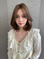 ロンド マーレ 天神大名店(Lond mare) ピンクブラウン/暖色カラー/カシスピンク/韓国ヘア/顔周りカット