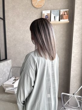 ムード タテマチ(mood tatemachi) グレーバレイヤージュ☆