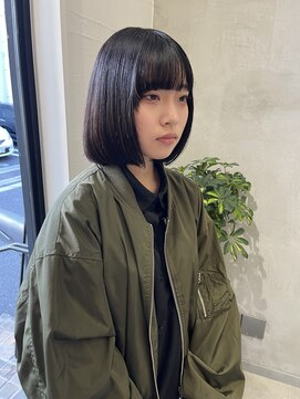 ロンドエニカ 大宮(Lond enika) 前髪パーマアッシュカラーレイヤーロンググレーベージュ[大宮]