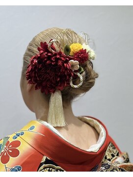 アヤジン Ayajn 成人式ヘア