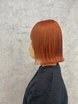 リミットバイアフィナー 大宮店(limit by Afinar)&nbsp;パツっとカットオレンジカラー