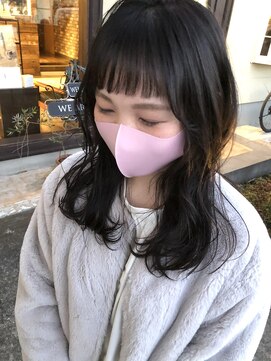 ヘアメイク ヴァロ(Hair Make VaLo) アッシュグレー＋可愛い前髪