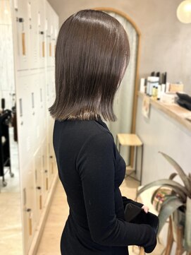 ロンドシエル 横浜(Lond ciel) 結べるボブスタイル【矢野克典】横浜グレーベージュ