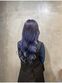 ブルーカラーエクステ