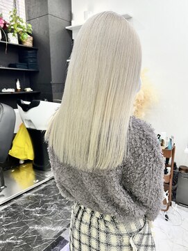 チュダック(ChuDuck) 韓国風《ホワイト》ハイトーン/ケアブリーチ/ダブルカラー