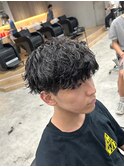波巻きツイストスパイラル波打ちパーマフェザーパーマ/新潟