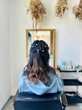 ヘアーデザイン ピニック(hair design P2C) お呼ばれヘア