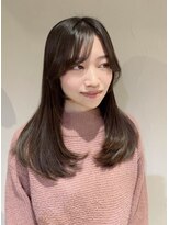 リベラル(liberal)&nbsp;小顔見え 韓国風レイヤー サイドバング　【20代/30代】