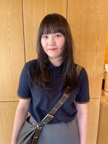 カフネ ジュントス ヨロ(Cafune' juntos YOLO) レイヤー×前髪のグッドバランス20代　30代