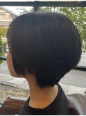 絶壁にならないショートボブ