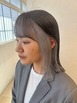 ポート 蕨(PORT)&nbsp;ミルクグレーインナーカラー【天間　彩香】