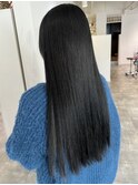 インナーカラーホワイトブロンドフェイスレイヤー