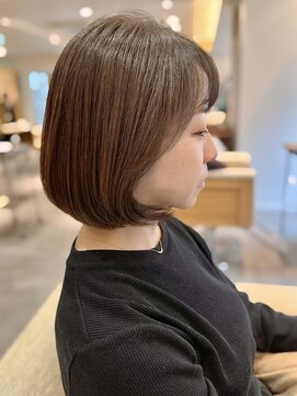 フリップビーアヴェダ(FLIP B AVEDA) 本八幡×ショートボブ×小顔カット×オーガニックカラー