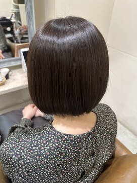 フレーム へアアンドトリートメント 天王寺北口店(FRAME) 酸性ストレートボブ