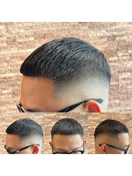 アールドボーテ 理容室(R de Beaute) 銀座 アイパー クロップフェード