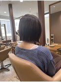 #切りっぱなしボブ