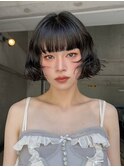 @eri_sand_ ボブルフ/似合わせカット/メルティーカラー/大阪梅田