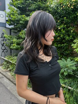 フラム 渋谷(flamme) ダークグレー◎ハッシュカット