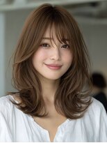 アルトリスト(Altruist Aging×HAIR&SPA)&nbsp;★ダークアッシュ大人ガーリーボブ着物ミディアムレイヤーカット