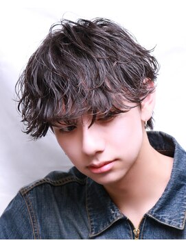 アイトーキョー 池袋(AI TOKYO) シースルーフェザー×シャドウパーマ/池袋/池袋駅